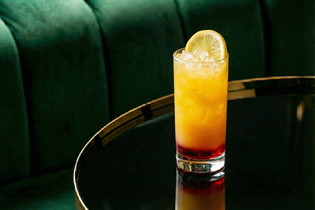 Безалкогольный коктейль с гренадином