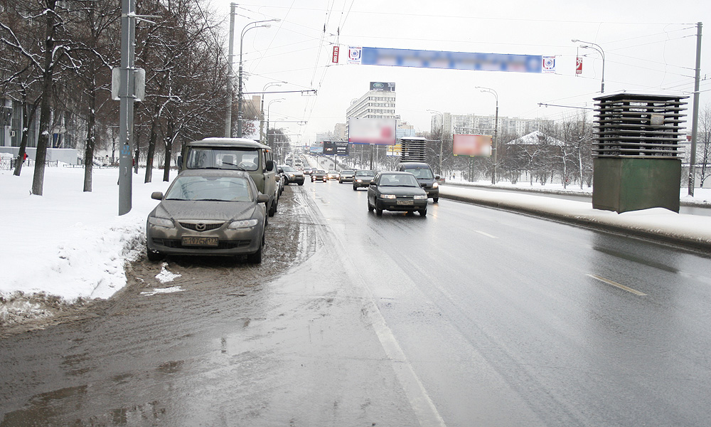 Этой зимой реагенты на дорогах Москвы оказались еще вреднее