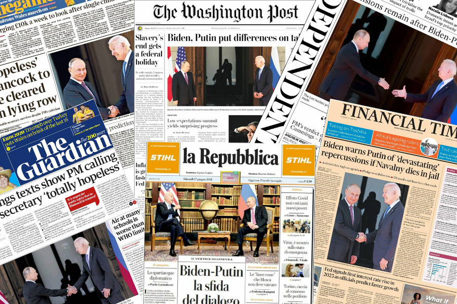 «Это начало последней главы»: иностранные СМИ о саммите Путина и Байдена