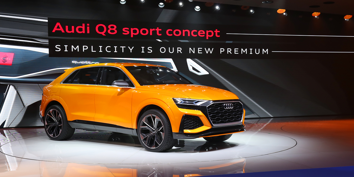 Компания Audi назвала дату начала производства кроссовера Q8