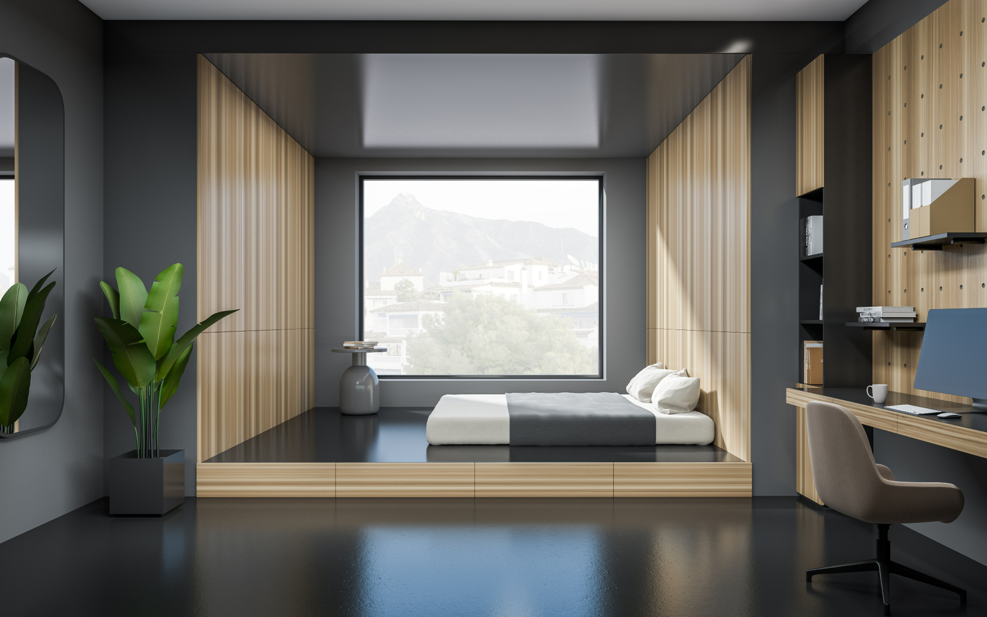 Идеи дизайна маленькой квартиры: кровать-подиум | Diy storage bed, Diy bed frame, Ikea hack storage