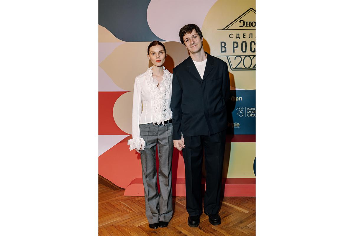 Кузьма Котрелев с женой Дарьей