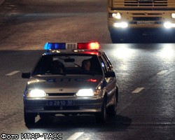 Погоня в Москве: угонщик протаранил машины и сбил полицейских