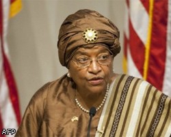 Президент Либерии получила Нобелевскую премию мира