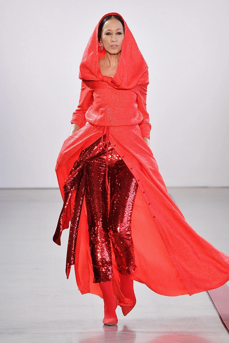 <p>Пэт Кливленд на показе Hellessy в рамках Недели моды в Нью-Йорке, 8 февраля 2019 года</p>