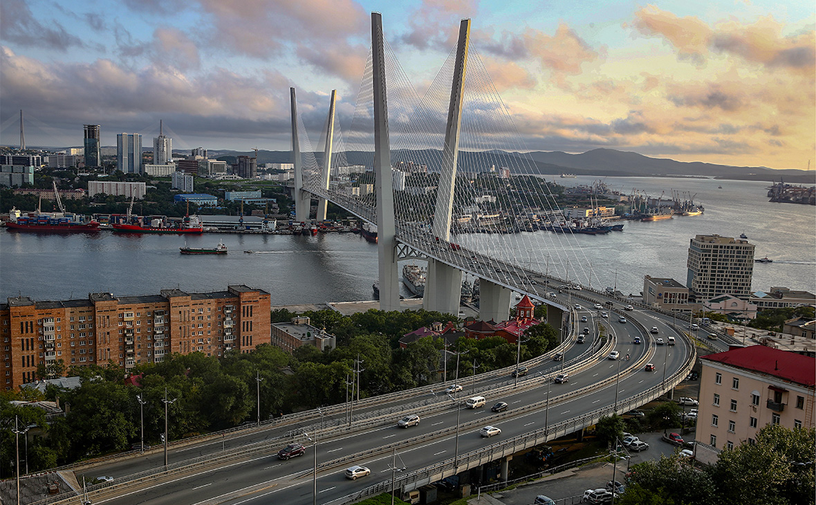 Вид Владивостока