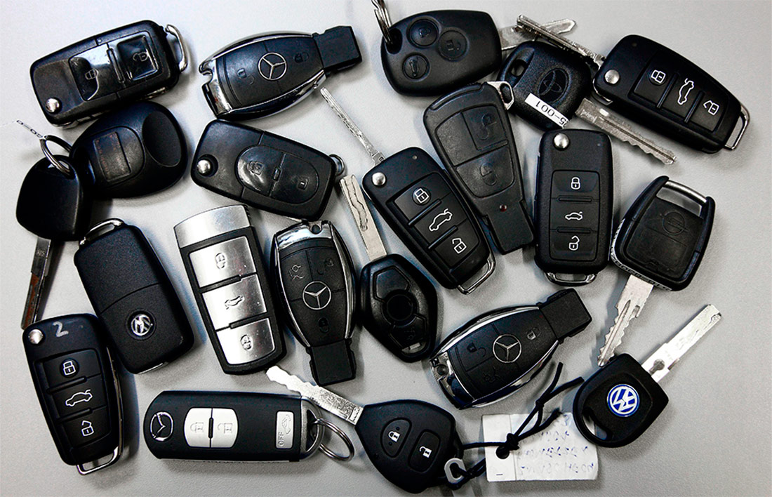 Ремонт автомобильных ключей, чип ключа авто в Киеве