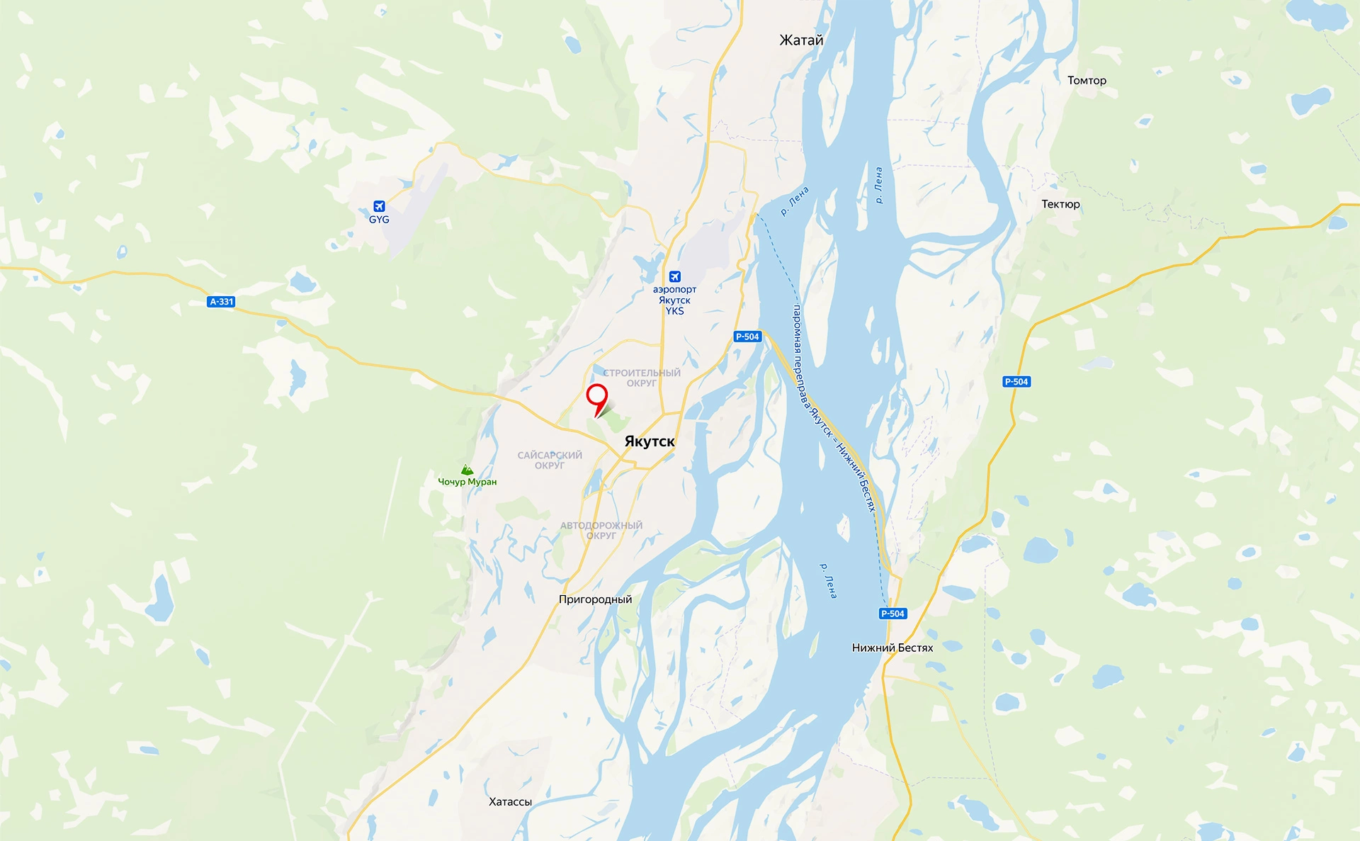 сервис «Яндекс.Карты»