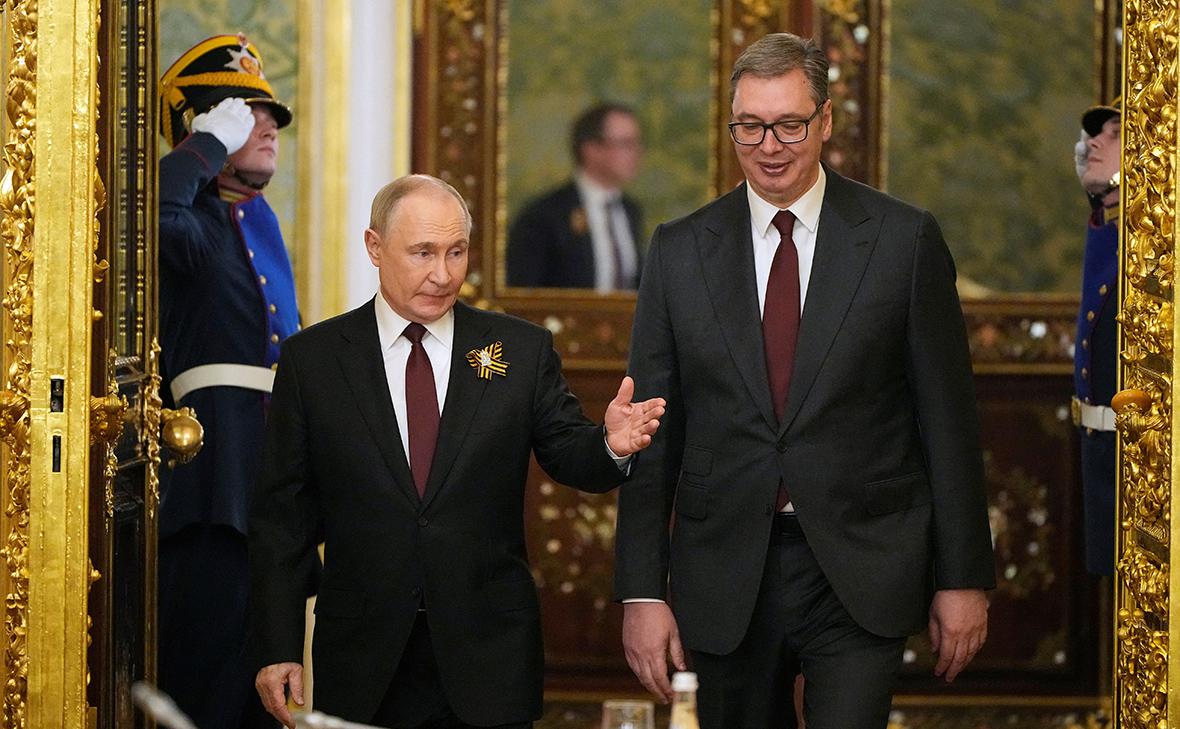 Владимир Путин и Александр Вучич