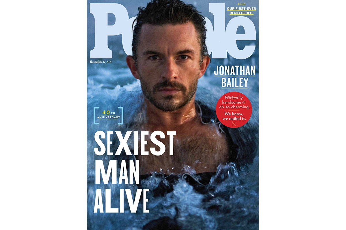 Джонатан Бейли на обложке журнала People