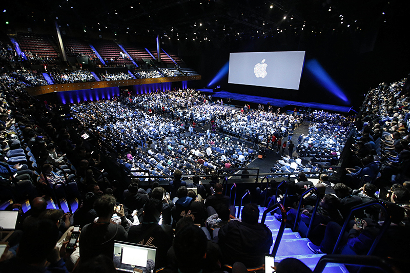 Во время ежегодной конференции Worldwide developers conference (WWDC), 13 июня 2016 года


