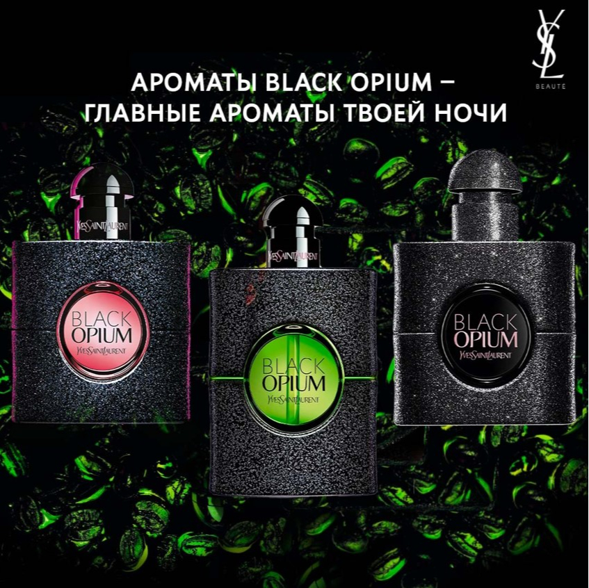 Коллекция ароматов Black Opium