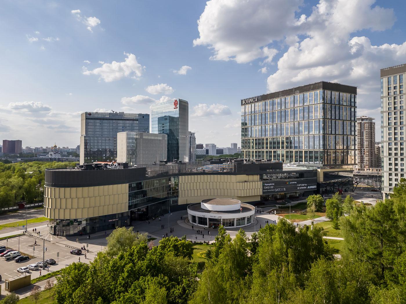 Многофункциональный комплекс BOTANICA у метро «Ботанический сад»