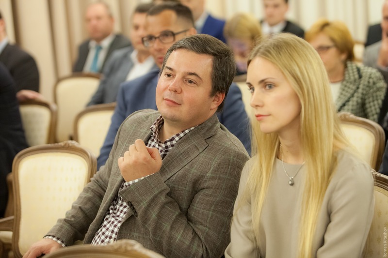 Андрей Грудин, генеральный директор ГК &quot;Пионер&quot;

с супругой
