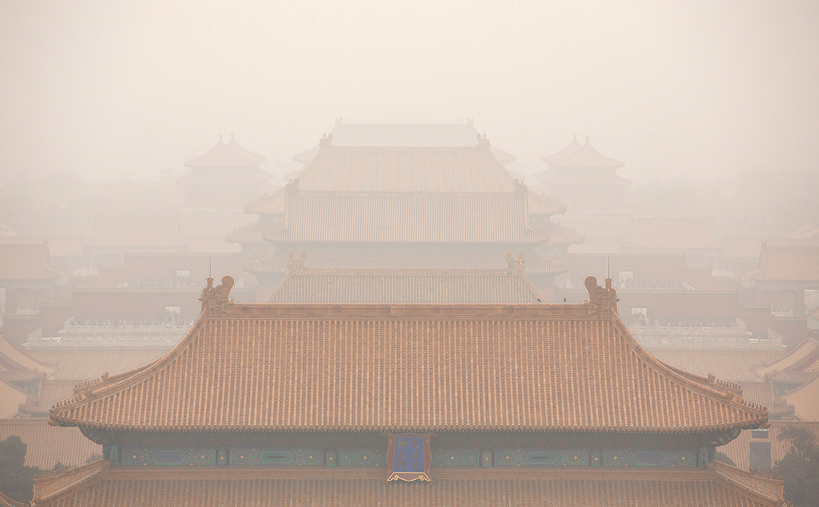 Пекин Запретный город смог