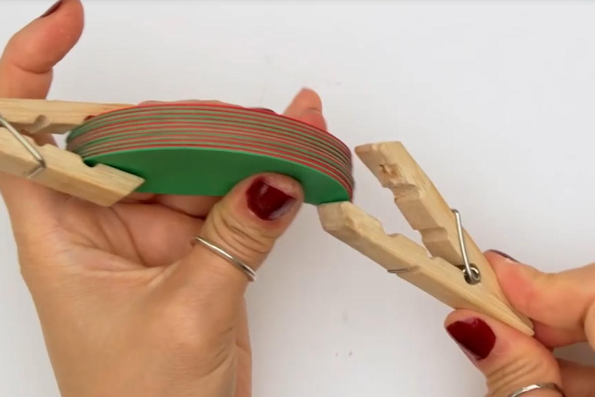 Как сделать новогодний шар из картона