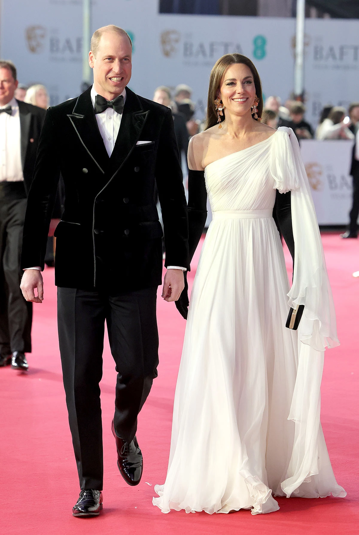 <p>Появление принца Уильяма и Кейт Миддлтон на премии в 2023 году</p>