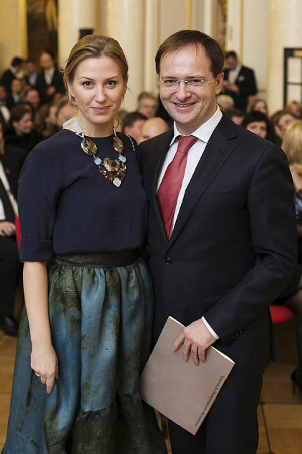Владимир Мединский и его супруга Марина.