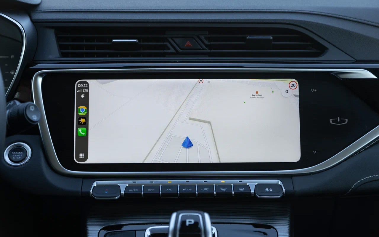 Android Auto в обновленном Belgee X70 по-прежнему заменяет китайский аналог, владельцам IPhone повезло больше