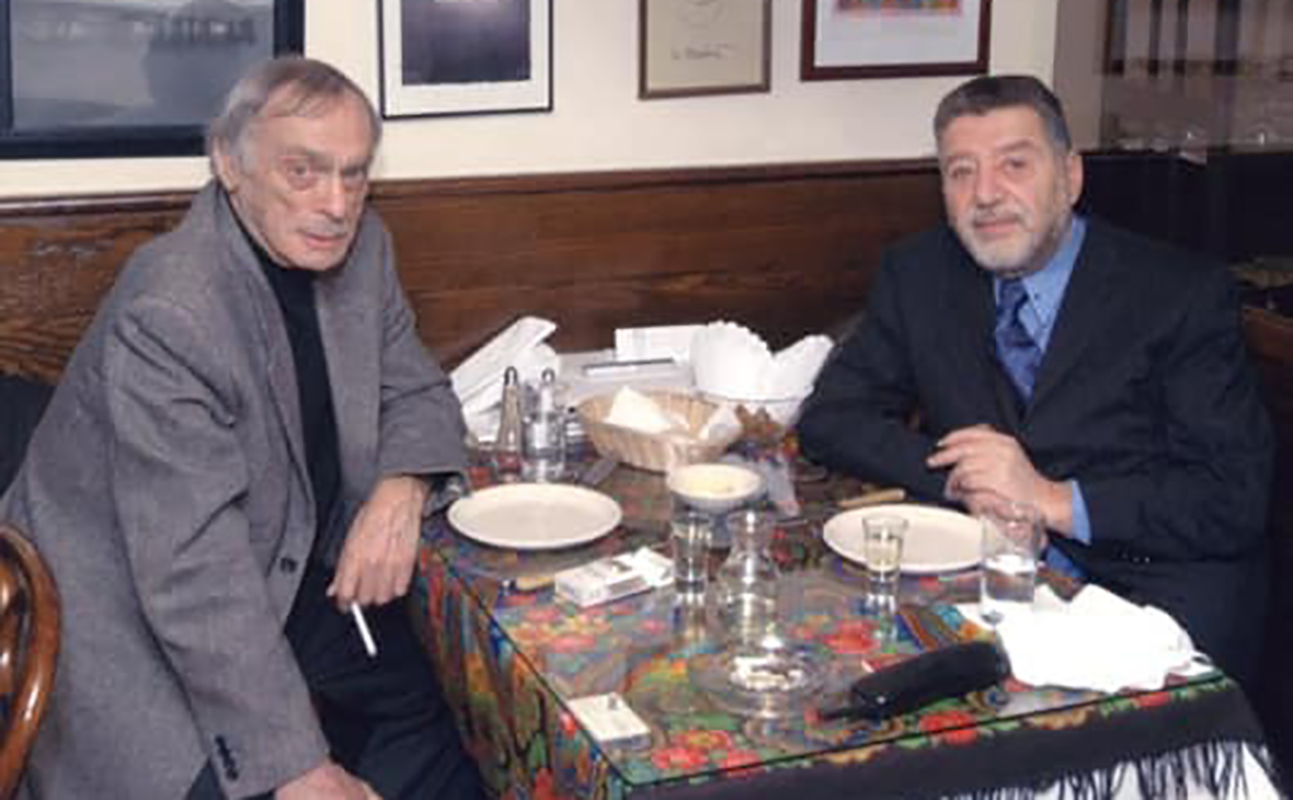 Роман Каплан (справа) и Лев Збарский (слева)