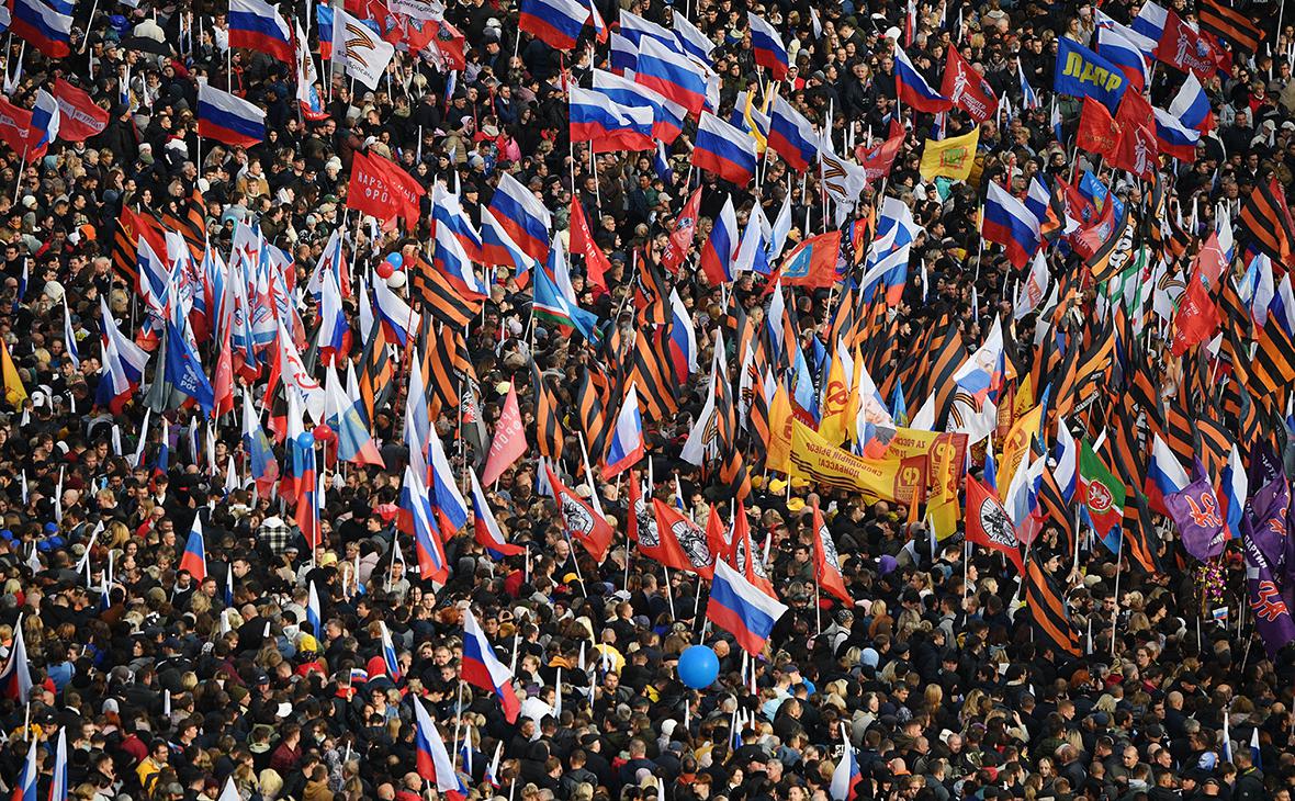 Ministry of Internal Affairs announced 50,000 participants in a rally in support of referendums