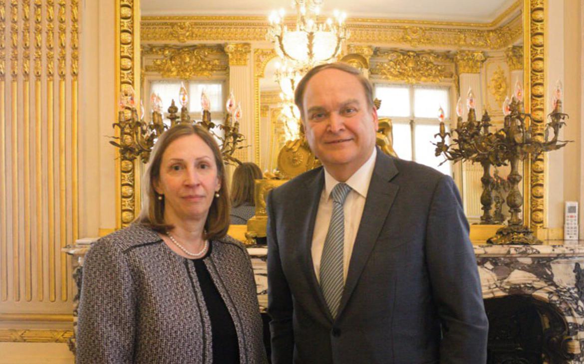 Посол России встретился с новой главой дипмиссии США в Москве Линн Трейси