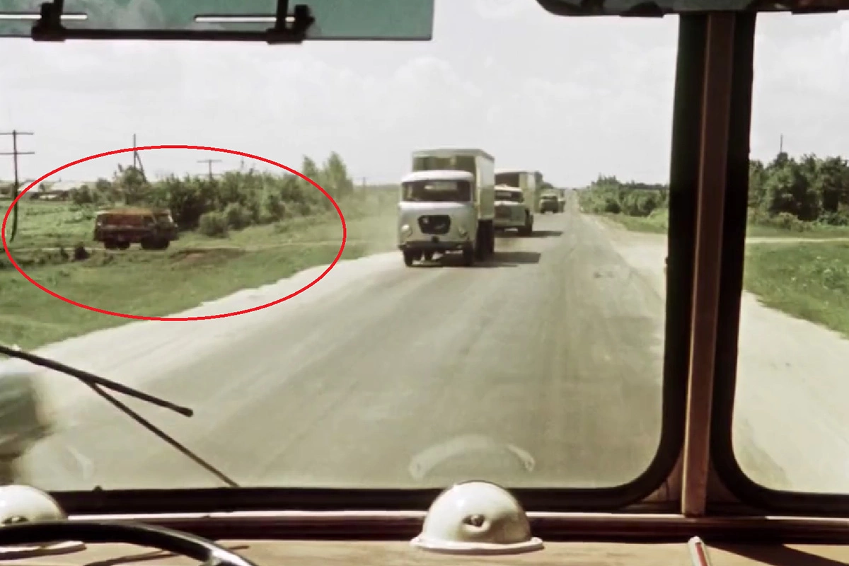 Кадр из фильма «Королева бензоколонки», 1962 год