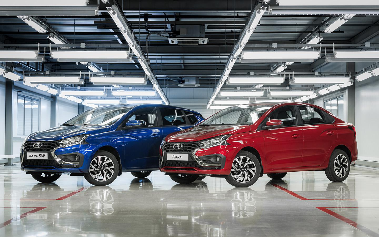 Lada Iskra впервые вошла в топ-10 по продажам в России