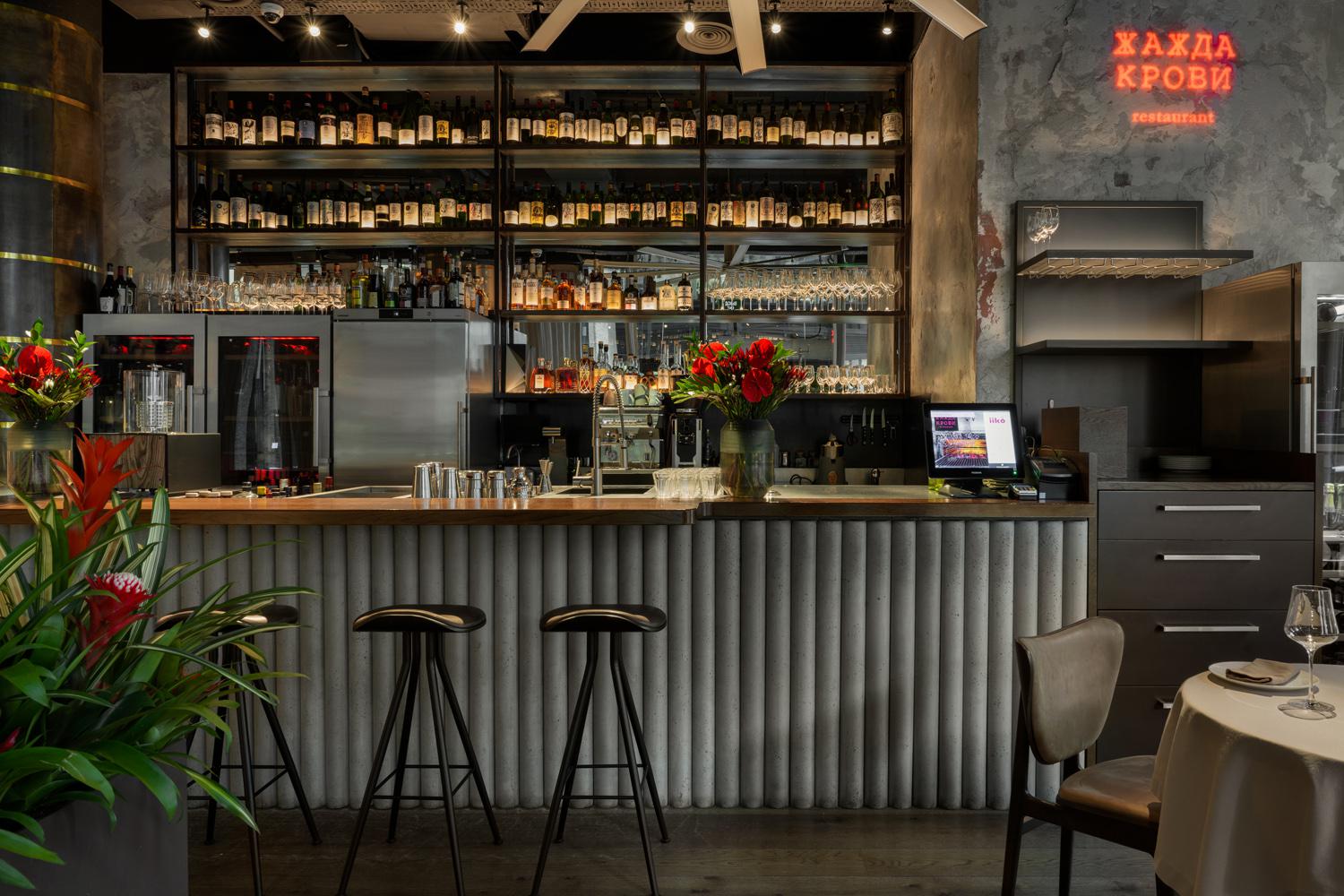 Интерьер ресторана &laquo;Жажда Крови&raquo;