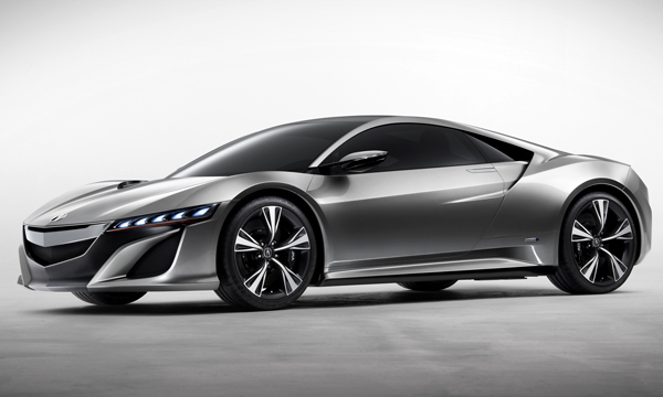 Новая Acura NSX появится в России в 2015 году