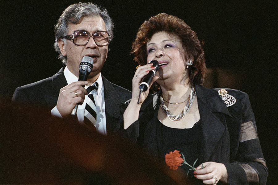 Стахан Рахимов и Алла Иошпе, 1993 год