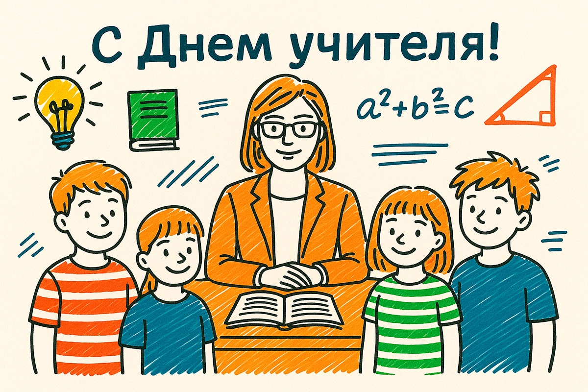 Открытки ко Дню учителя: 20 красивых и оригинальных вариантов