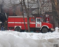 При пожаре в здании судебных приставов в Москве никто не пострадал
