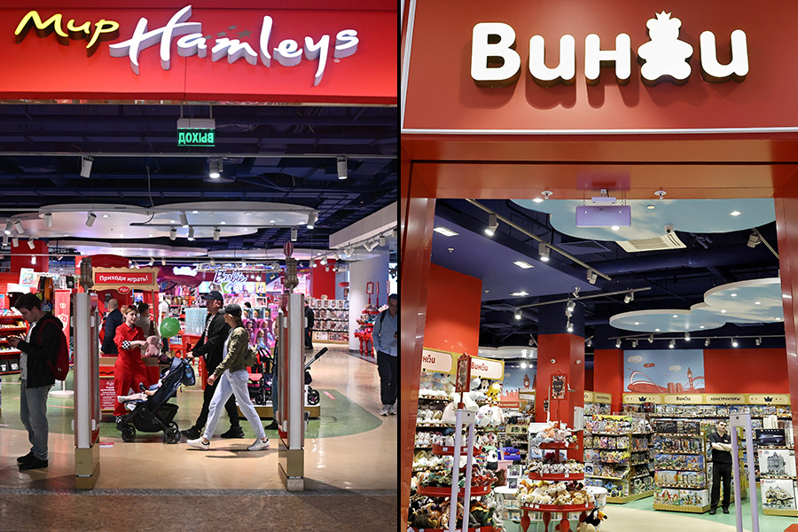 Магазины Hamleys, по информации «КоммерсантЪ», станут «Винни», в трех московских торговых центрах уже появились новые вывески. Также магазины могут обновить концепцию, расширив ассортимент детской одеждой и обувью, уточнило издание. Изменения эксперты связывают с конкуренцией в сегменте.

Hamleys была основана в Великобритании, сейчас принадлежит индийскому бизнесмену Мукешу Абани. Российский франчайзи сети — АО «Вандеркинд» (по данным «Ъ», входит в группу компаний Ideas4retail, еще в 2018 году объединившей бизнес с группой «Винни»). В Москве и области работают восемь магазинов «Винни», из них три — на месте бывших Hamleys