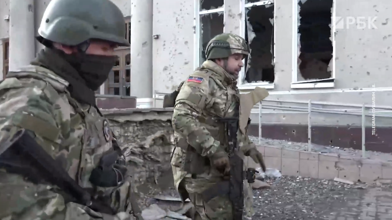 Глава ДНР Денис Пушилин показал кадры разрушений в Артемовске. Видео
