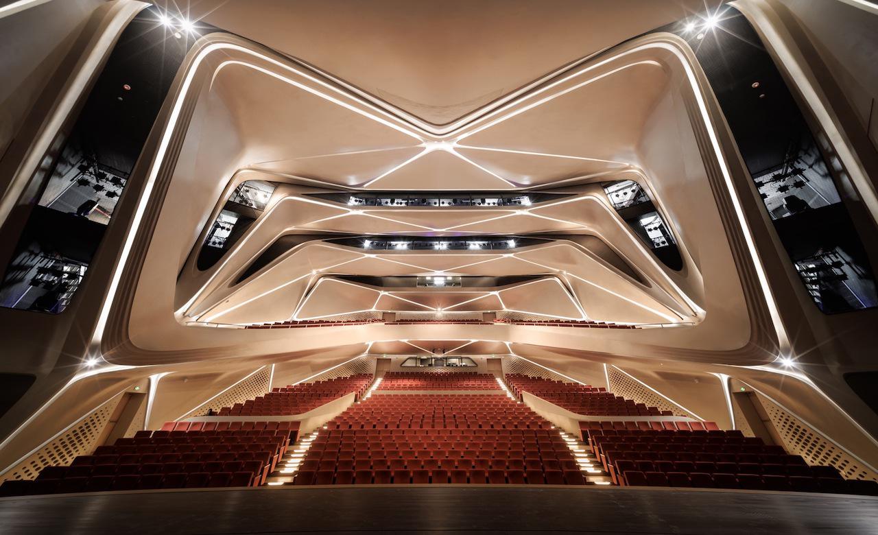 Центр искусств по проекту Zaha Hadid Architects в Китае