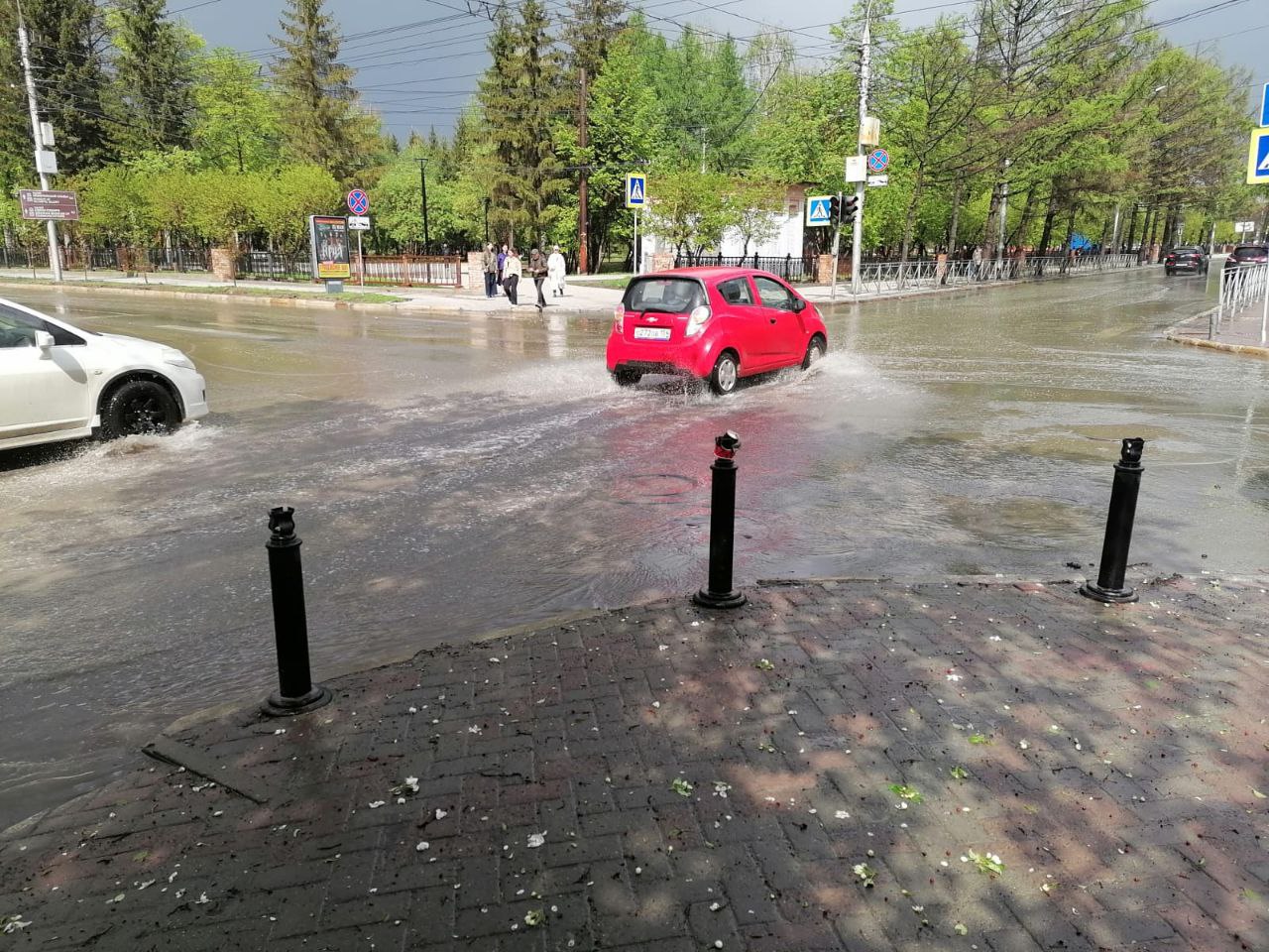 В Новосибирске объявили штормовое предупреждение — РБК