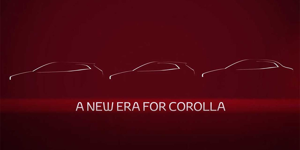 Toyota анонсировала премьеру нового седана Corolla