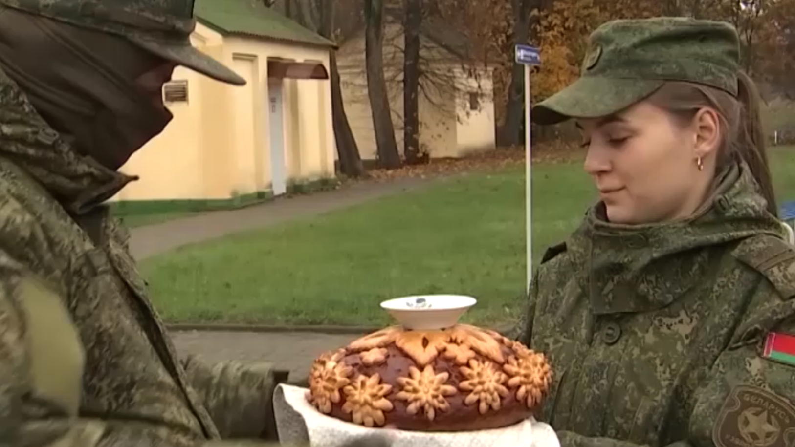 Новые кадры прибытия российских военных в Белоруссию