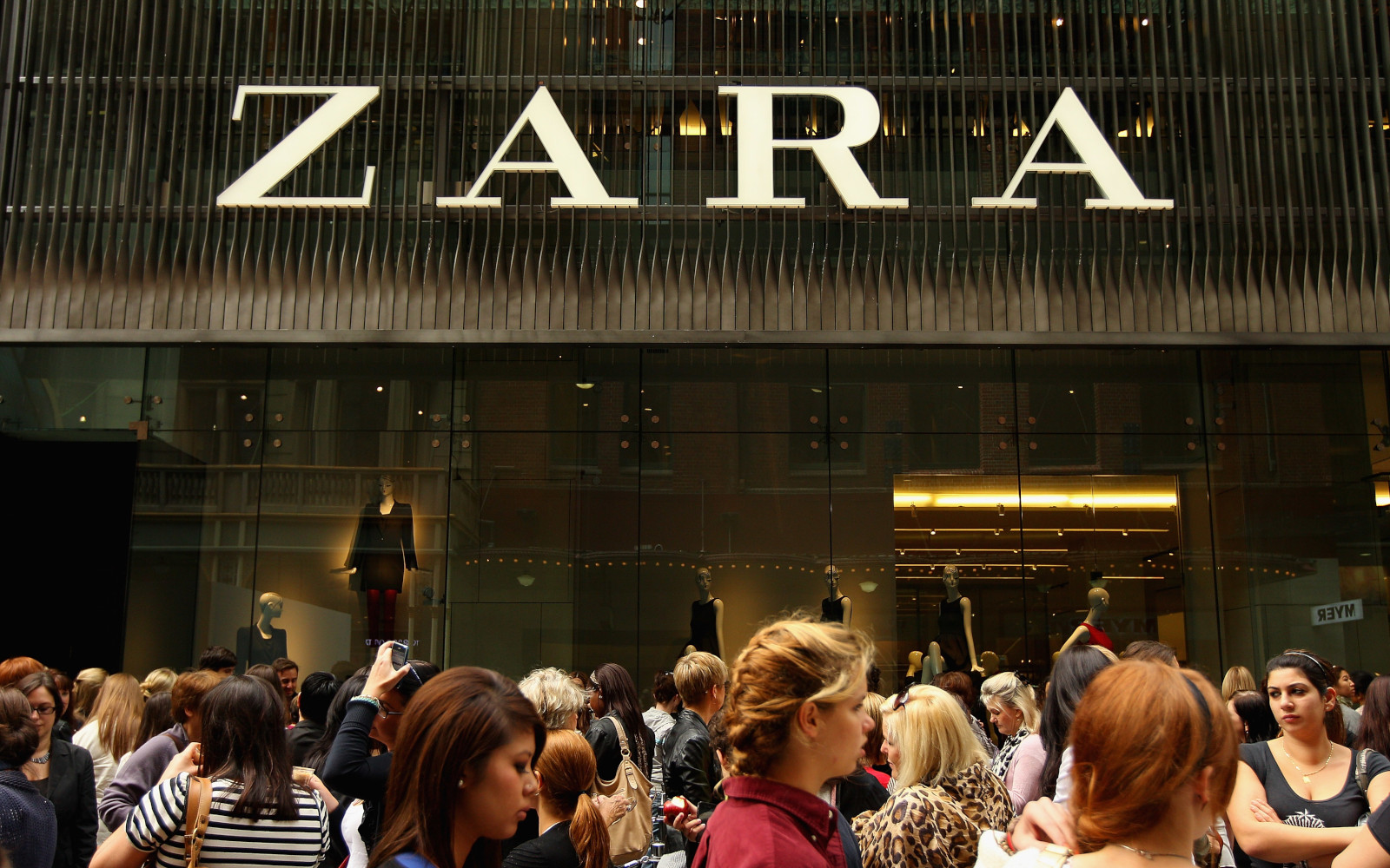 Магазин испанской сети Zara в Австралии