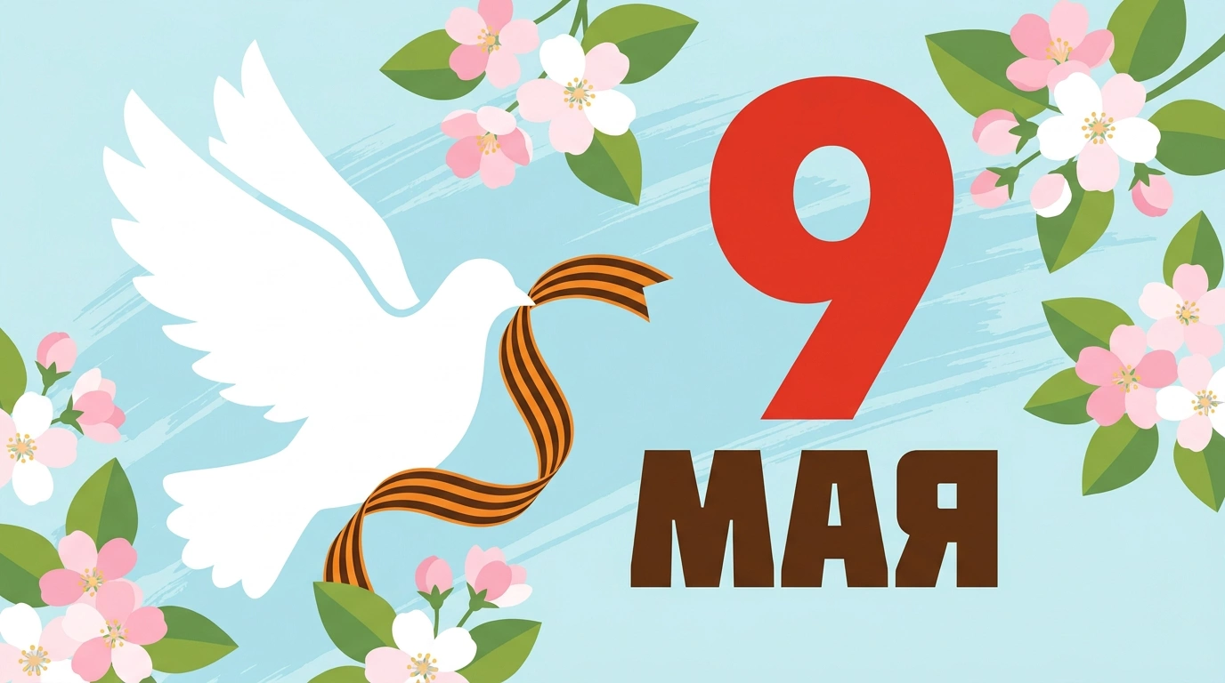 40 праздничных открыток к 9 Мая. Скачайте и отправьте