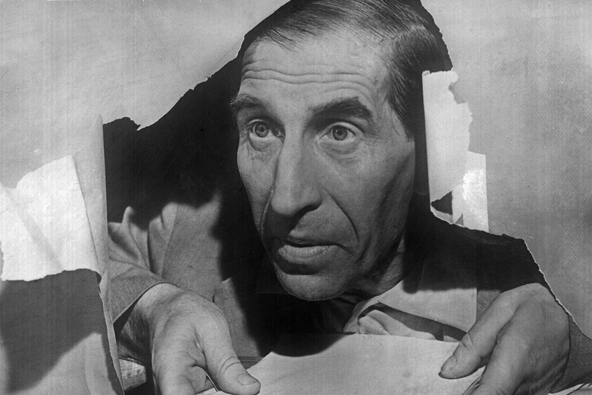 Сергей Филиппов в фильме «Как создавался Робинзон», 1961 год