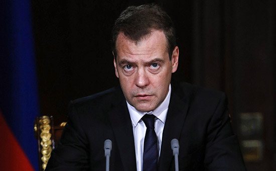 Премьер-министр России Дмитрий Медведев


