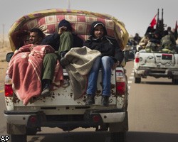 В Триполи закончились бензин и продовольствие