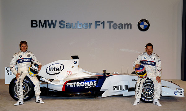 Команда BMW Sauber представит свою новую машину 16 января 2007 года