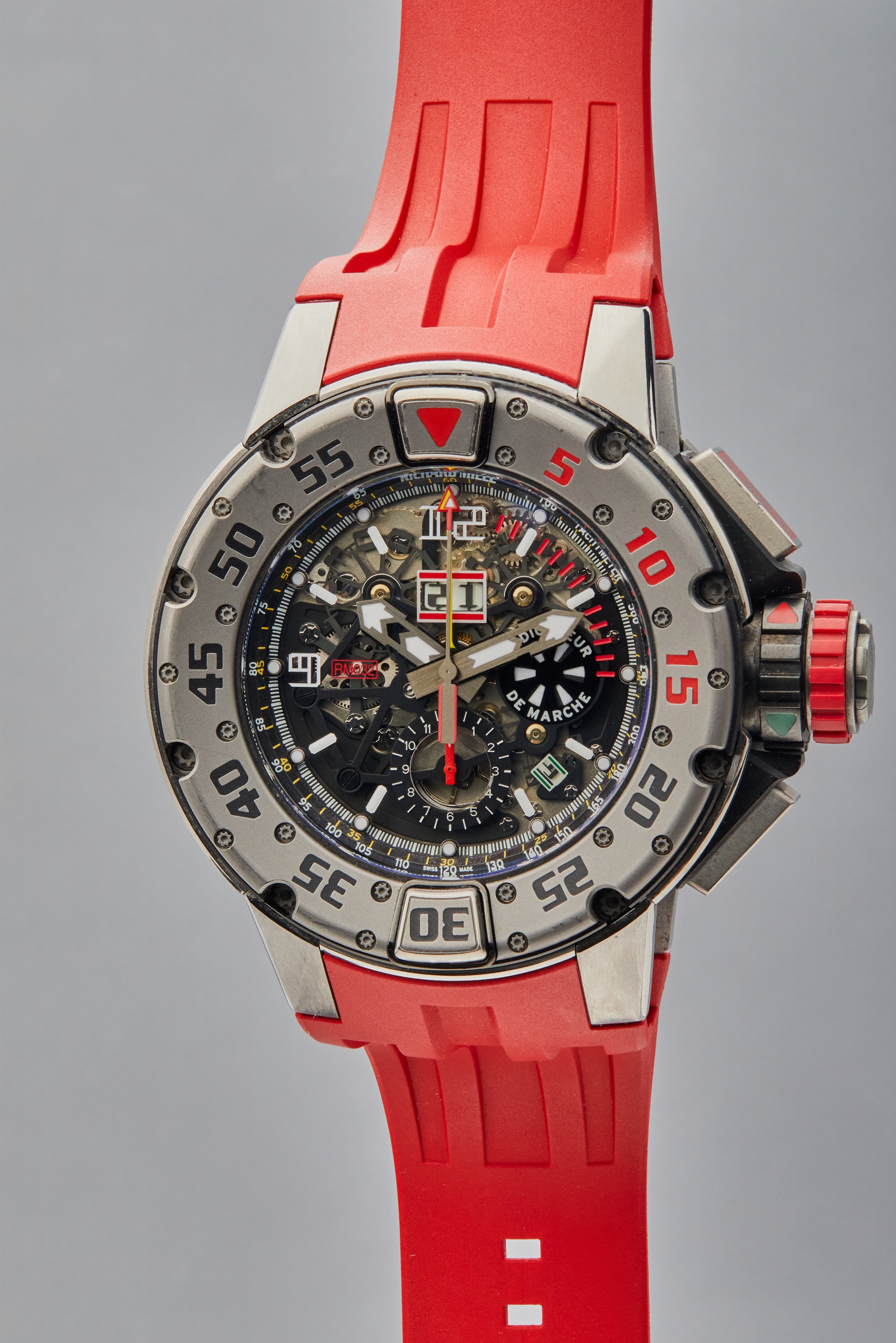 Часы Automatic Winding Flyback Chronograph Diver, Richard Mille. Эстимейт&nbsp;$60&ndash;120 тыс.