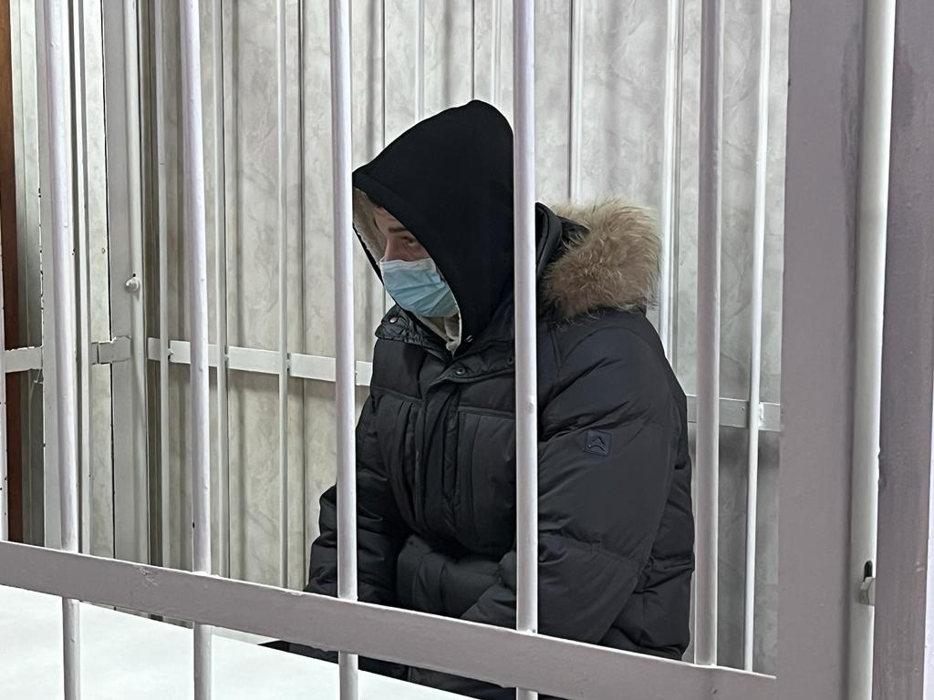 Александр Захаров в зале суда