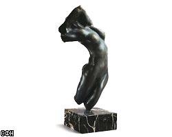 Скульптуру О.Родена, стоимостью $0.5 млн., украли ради проверки