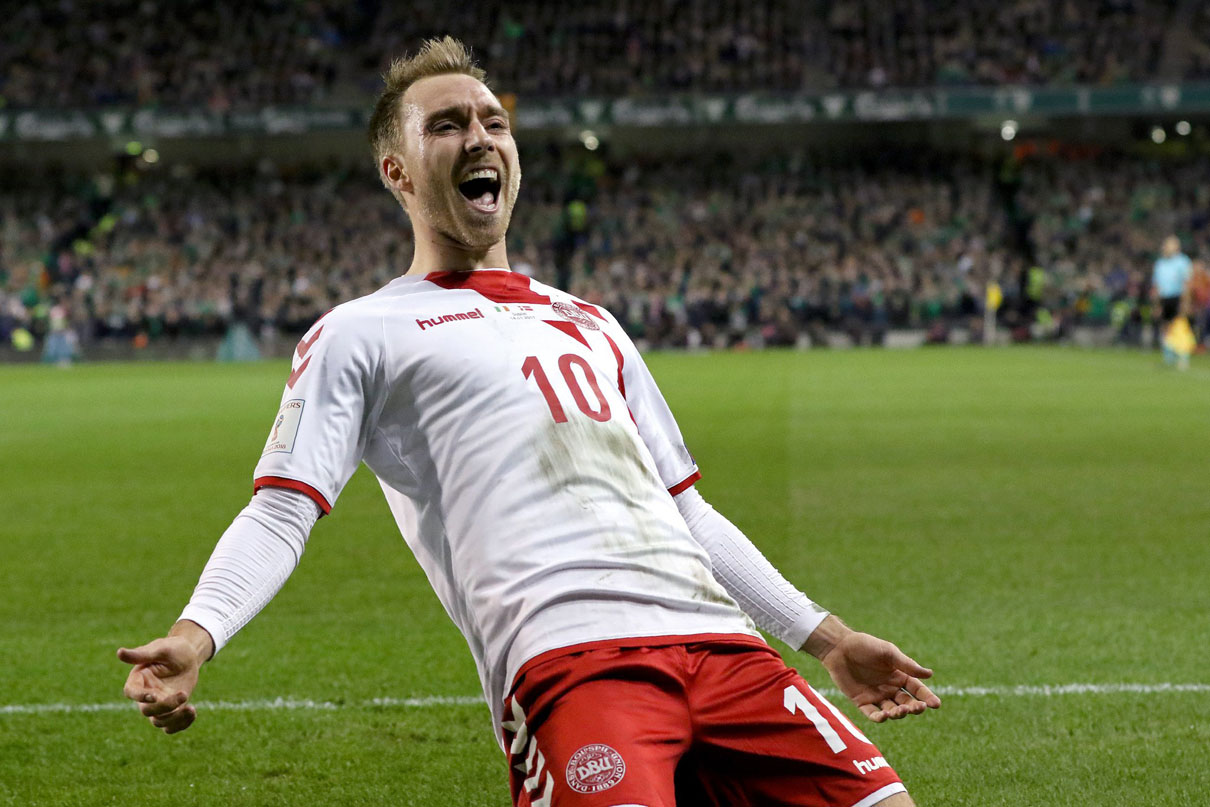 Дания, победа в стыковых матчах европейского турнира