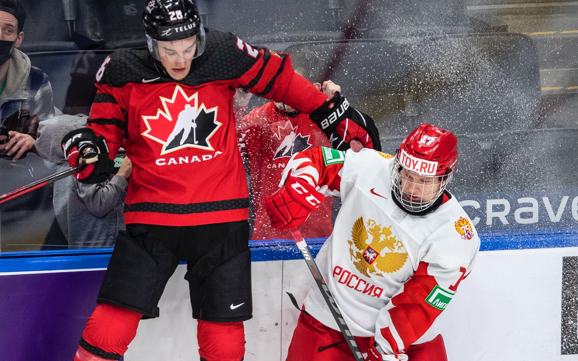 Россия проиграла Канаде до начала молодежного чемпионата мира по хоккею